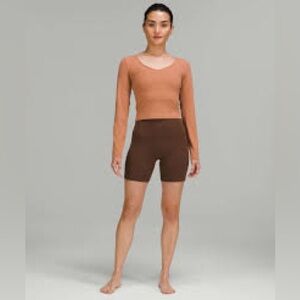 Lululemon Align long sleeve top, size 12 dusty clay